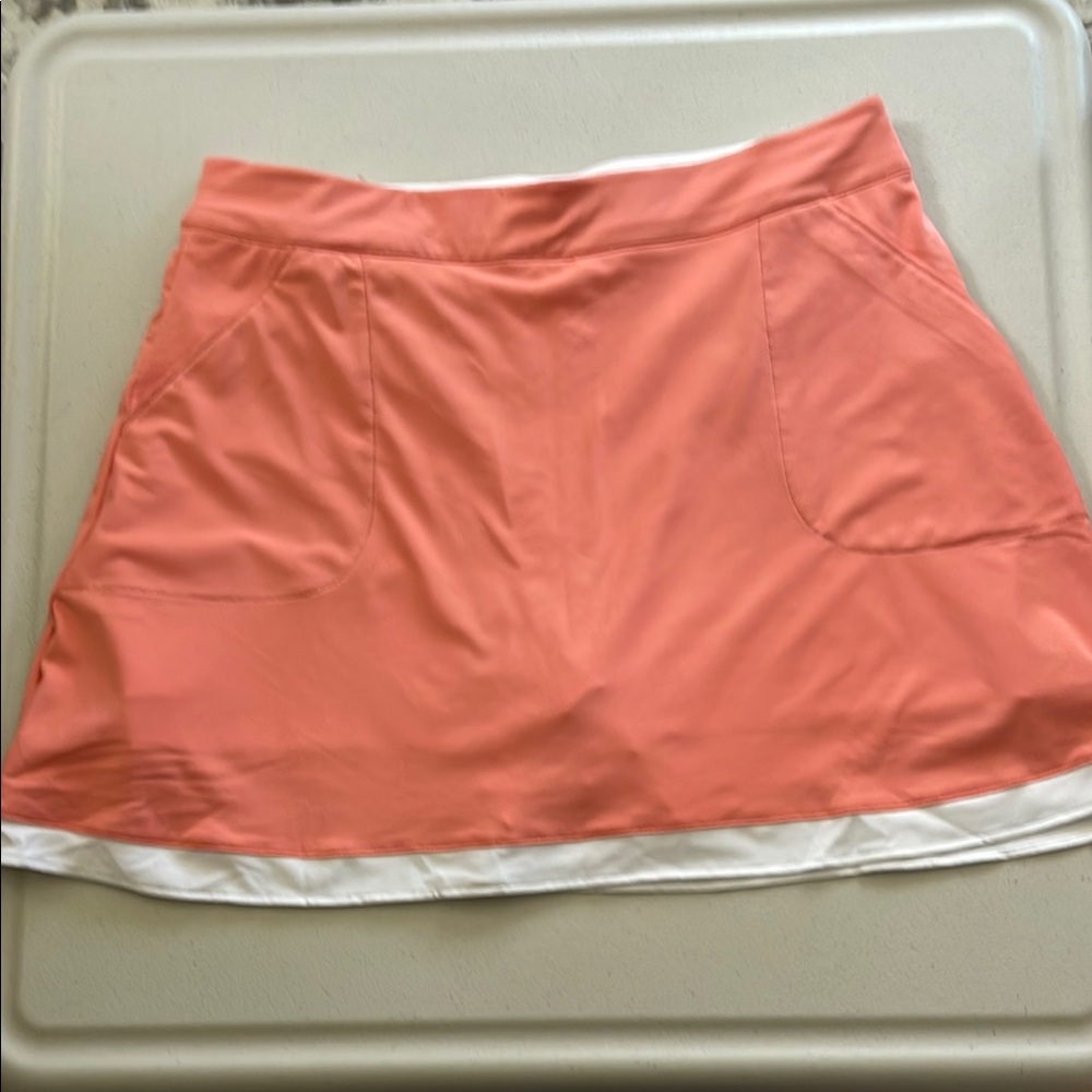Peter Millar Pink Skater Mini Skirt for Casual Wear